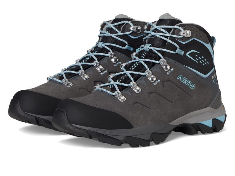 アゾロ レディース シューズ ブーツ・レインブーツ Asolo Acadia Mid Lth GTX Bunion GraphiteSky Bl グラファイト
