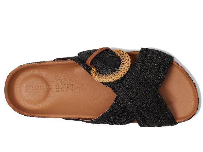 ケネスコール レディース シューズ ブーツ・レインブーツ Gentle Souls by Kenneth Cole Louisa Black Raffia ブラック ケネスコール レディース シューズ ブーツ・レインブーツ Gentle Souls by Kenneth Cole Louisa Black Raffia ブラック