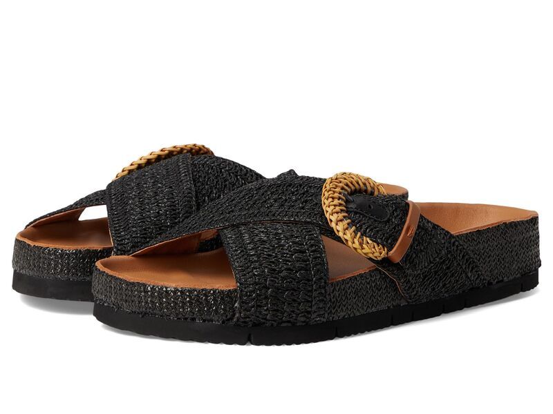 ケネスコール レディース シューズ ブーツ・レインブーツ Gentle Souls by Kenneth Cole Louisa Black Raffia ブラック