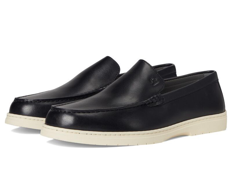 コールハーン メンズ シューズ スリッポン・ローファー Cole Haan Greenwich Grand Venetian Loafer BlackIvory アイボリー