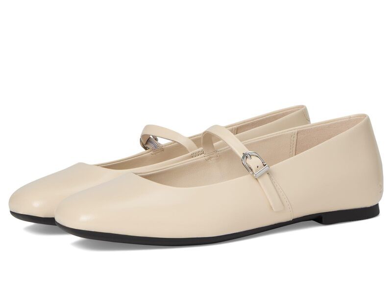 エコー レディース シューズ サンダル ECCO Margot Mary Jane Ballerina Ballet Flat Limestone Paten