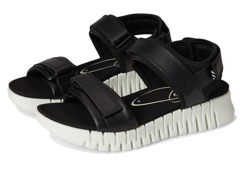 エコー レディース シューズ サンダル ECCO Gruuv Sol Sandals Black ブラック
