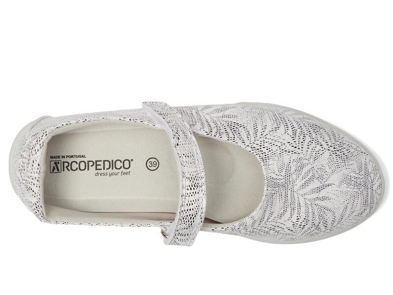 アルコペディコ レディース シューズ サンダル Arcopedico Estrela White Palm ホワイト