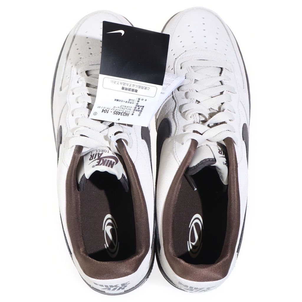 NIKE (ナイキ) WMNS Air Force 1 '07 Light Orewood Brown/Baroque Brown HQ3485-104 HQ3485-104 ウィメンズ エアフォース1 '07 ローカットスニーカー