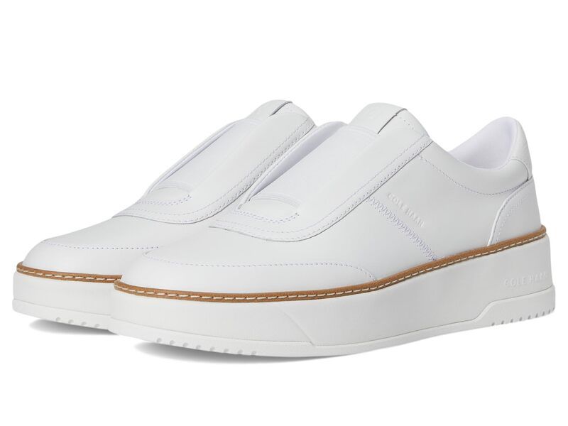 コールハーン レディース シューズ スニーカー Cole Haan Grandpro Maxfield SlipOn Sneakers WhiteWhite Liz ホワイト