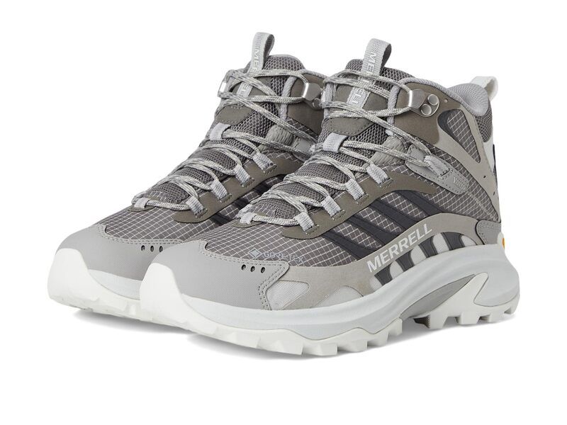 メレル レディース シューズ ブーツ・レインブーツ Merrell Moab Speed 2 Mid GTX Charcoal 1 チャコール