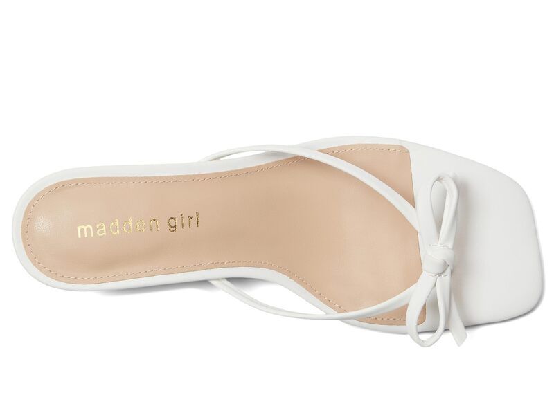 マッデンガール レディース シューズ サンダル Madden Girl Charlotte White Paris ホワイト