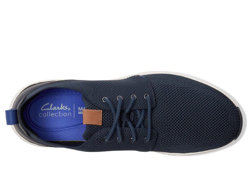 クラークス メンズ シューズ スニーカー Clarks Motion Trek MX Navy Textile ネイビー