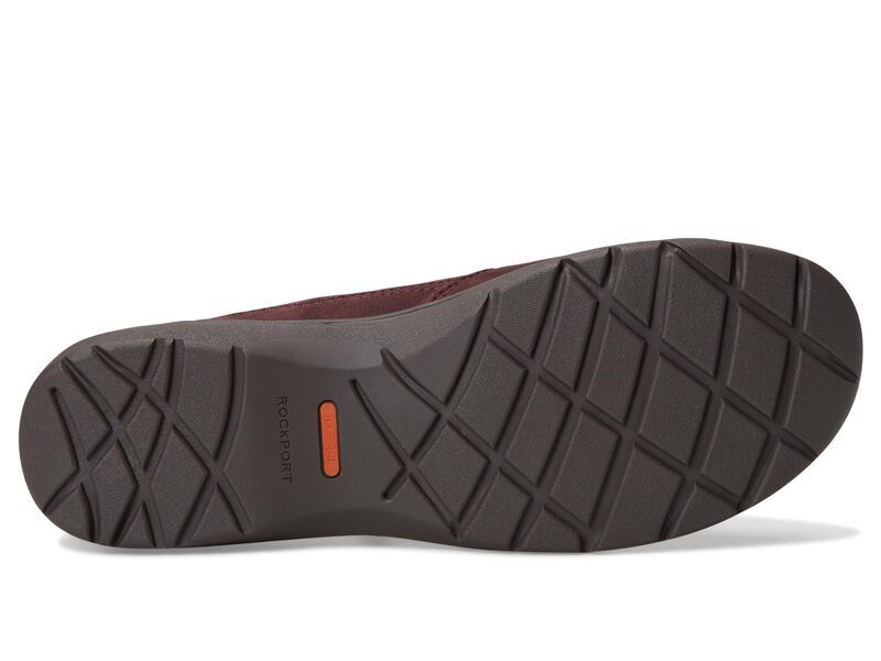 ロックポート レディース シューズ ブーツ・レインブーツ Rockport Hallie Dark Red Leathe レッド