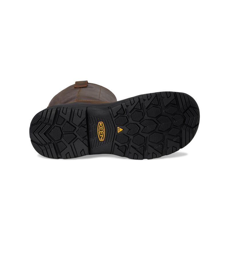 キーン レディース シューズ ブーツ・レインブーツ KEEN Utility Evanston PullOn Waterproof Boot CarbonFiber Toe BisonBlack ブラック キーン レディース シューズ ブーツ・レインブーツ KEEN Utility Evanston PullOn Waterproof Boot CarbonFiber Toe BisonBlack ブラック