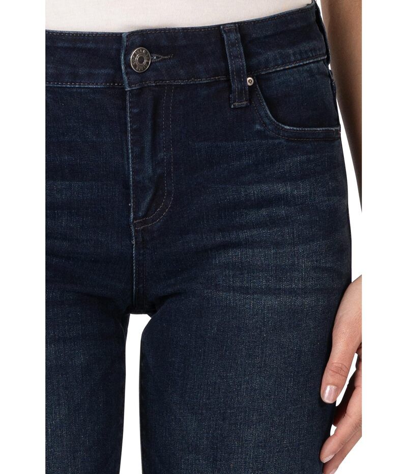 カットフロムザクロス レディース ボトムス デニムパンツ プチ KUT from the Kloth Petite Natalie Mid Rise Flare 5 Pockets Leading
