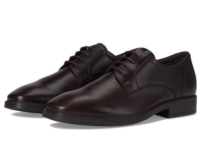 エコー メンズ シューズ オックスフォード ECCO Milan Plain Toe Oxford Cocoa Brown ブラウン