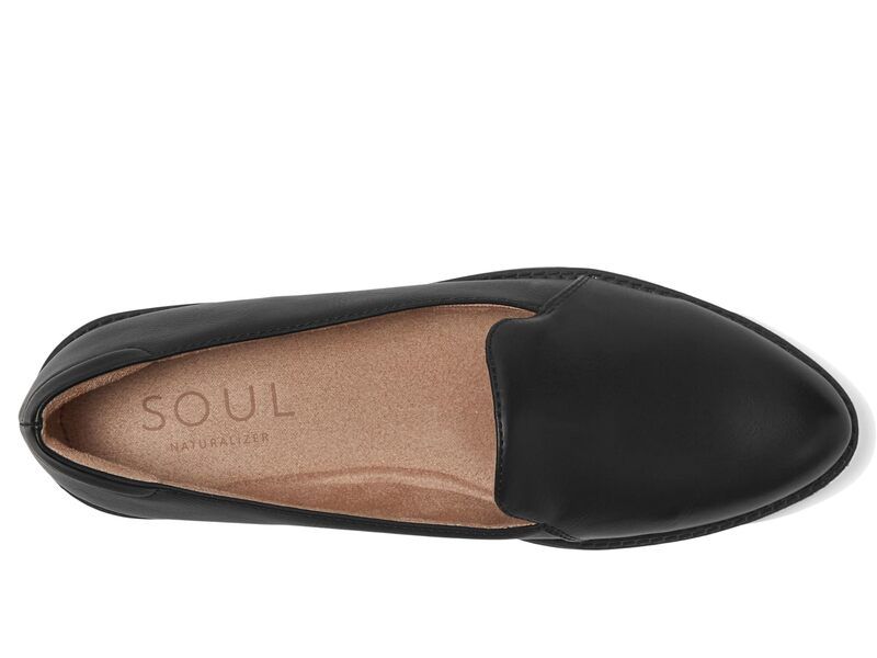 ナチュライザー レディース シューズ サンダル SOUL Naturalizer Yippee Black Faux Leat ブラック