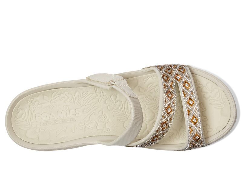 スケッチャーズ レディース シューズ サンダル SKECHERS Foamies Arch Fit Ascend Show Stopper Natural スケッチャーズ レディース シューズ サンダル SKECHERS Foamies Arch Fit Ascend Show Stopper Natural
