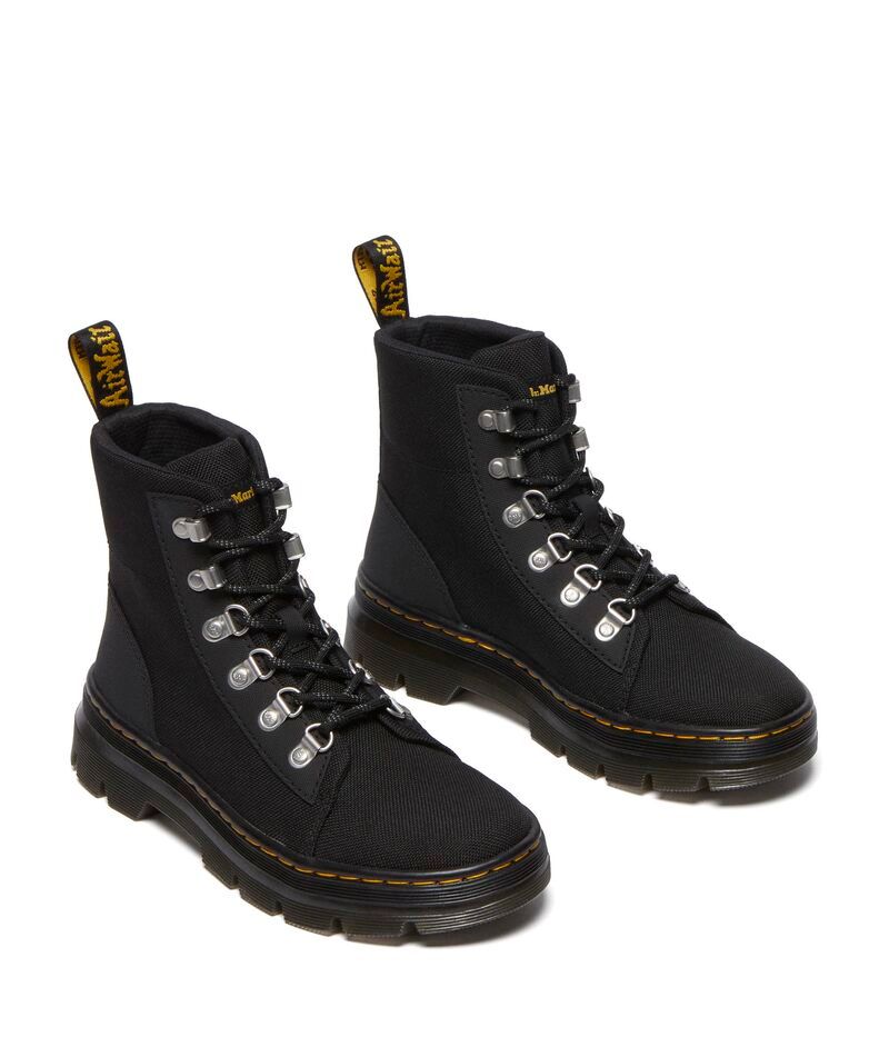 ドクターマーチン レディース シューズ ブーツ・レインブーツ Dr Martens Combs Poly Casual Boots Black ブラック