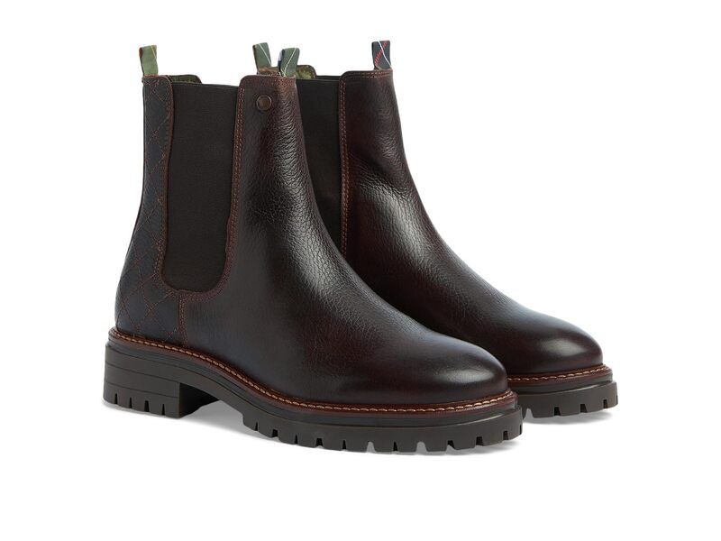 バブアー レディース シューズ ブーツ・レインブーツ Barbour Evie Brown ブラウン