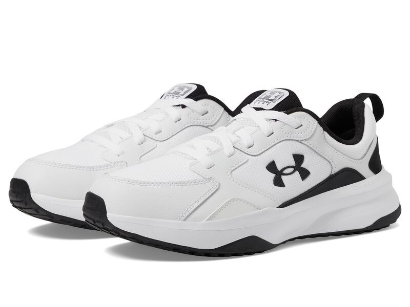 アンダーアーマー メンズ シューズ スニーカー Under Armour Chargedge WhiteWhiteBla ホワイト