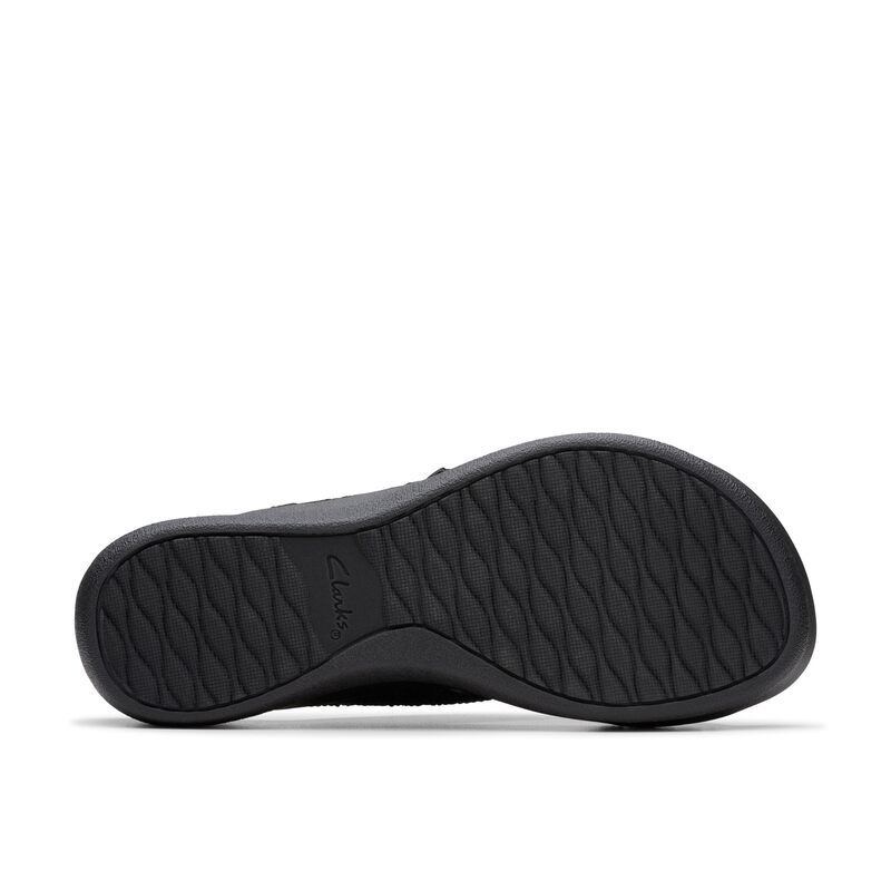 クラークス レディース シューズ サンダル Clarks Arla Wave Black Textile ブラック クラークス レディース シューズ サンダル Clarks Arla Wave Black Textile ブラック