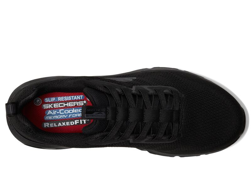 スケッチャーズ メンズ シューズ スニーカー SKECHERS Work SkecheAir Ventura SR Black ブラック スケッチャーズ メンズ シューズ スニーカー SKECHERS Work SkecheAir Ventura SR Black ブラック