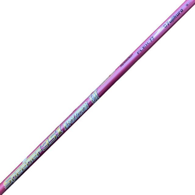 【中古】 テーラーメイドスリーブ付き(Qi4D系) フジクラドライバー用 シャフト Speeder 351 EVOLUTION VII (フレックスR)Bランク ゴルフクラブ