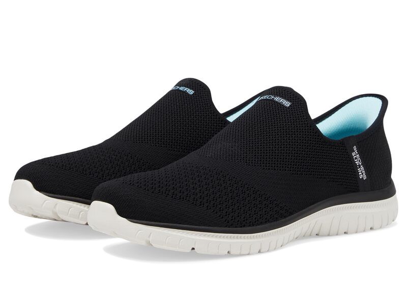 スケッチャーズ レディース シューズ スニーカー SKECHERS Virtue Sleek Hands Free SlipINS Black 1 ブラック