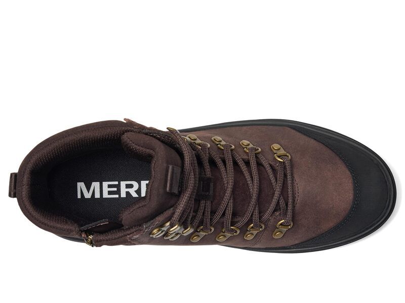 メレル レディース シューズ ブーツ・レインブーツ レース Merrell Harper Lace Zip Waterproof Bracken