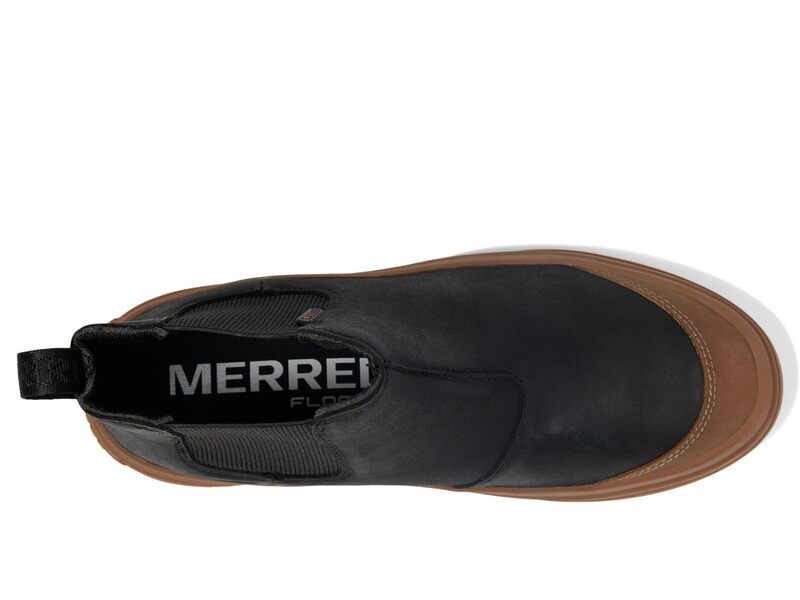 メレル レディース シューズ ブーツ・レインブーツ Merrell Harper Pull On Waterproof BlackGum ブラック メレル レディース シューズ ブーツ・レインブーツ Merrell Harper Pull On Waterproof BlackGum ブラック