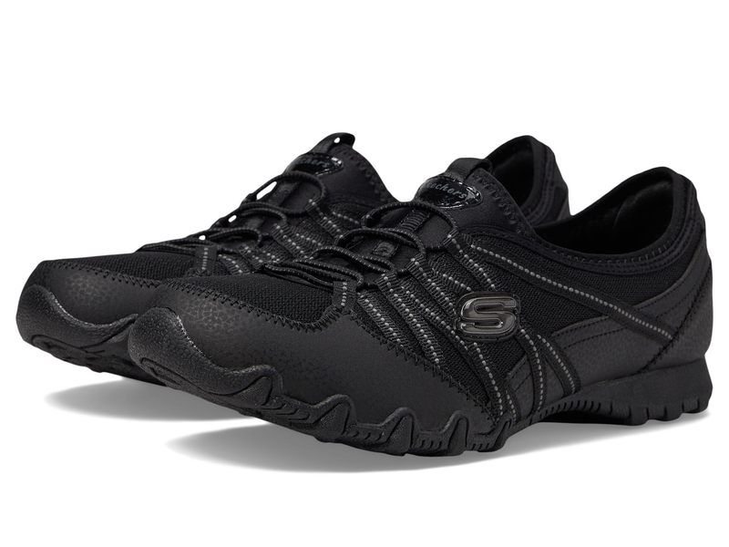 スケッチャーズ レディース シューズ スニーカー SKECHERS Bikers Lite Relive Black ブラック