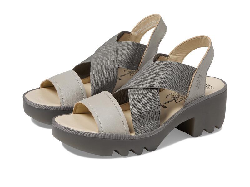 フライロンドン レディース シューズ ヒール FLY LONDON TAJI502FLY Silver Borgogna シルバー
