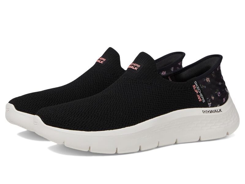 スケッチャーズ レディース シューズ スニーカー SKECHERS Performance Go Walk Flex Sunset Rose Hands Free SlipIns BlackPink ブラック