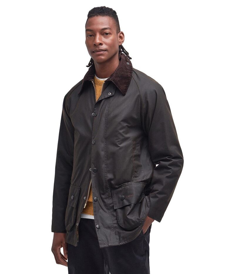 バブアー メンズ アウター コート ジャケット Barbour Classic Beaufort Wax Jacket Olive オリーブ