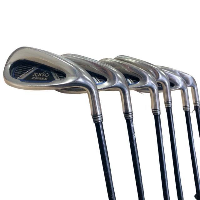 【中古】 ダンロップ XXIO CROSS 7S アイアンセット IR XXIO MH1000 (フレックスR) メンズ 男性用 右利き 右用 Dランク ゴルフクラブ