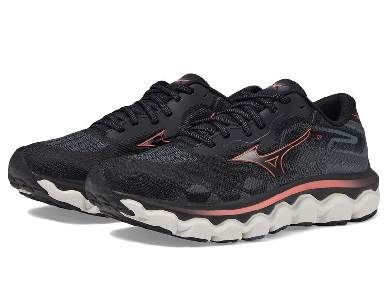ミズノ レディース シューズ スニーカー Mizuno Wave Horizon 7 BlackDubarry ブラック 27,594円