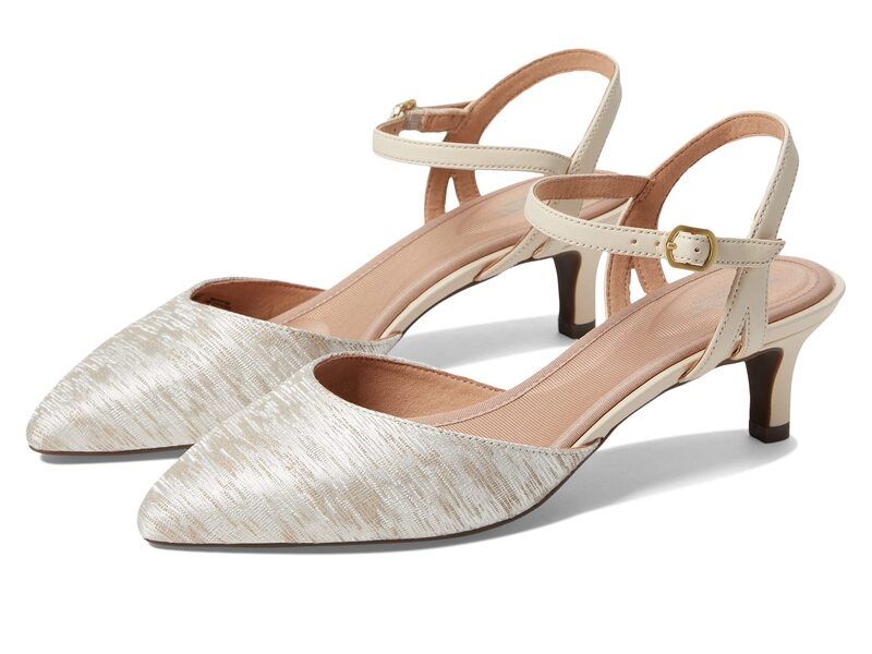 ロックポート レディース シューズ ヒール Rockportotal Motion Kalila TwoPiece Vanilla Textile