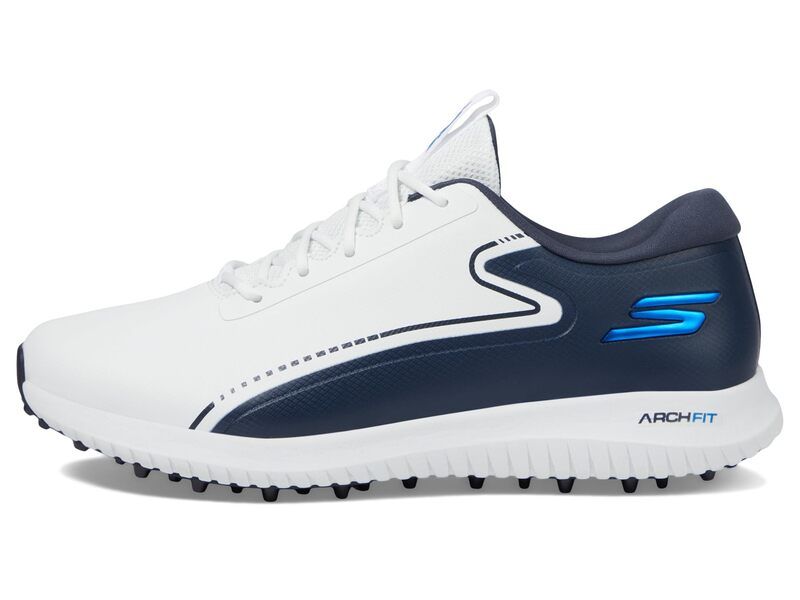 スケッチャーズ メンズ シューズ スニーカー Skechers GO GOLF Go Golf Max3 WhiteNavyBlue ホワイト スケッチャーズ メンズ シューズ スニーカー Skechers GO GOLF Go Golf Max3 WhiteNavyBlue ホワイト