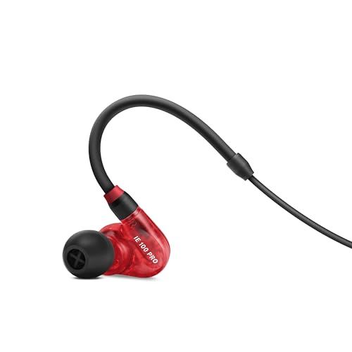ゼンハイザー(Sennheiser) IE 100 PRO RED プロ用モニタリングイヤホン 赤 【国内正規品】 508942 カナル型 有線イヤホンp 3391c5e5 ゼンハイザー(Sennheiser) IE 100 PRO RED プロ用モニタリングイヤホン 赤 【国内正規品】 508942 カナル型 有線イヤホンp 3391c5e5