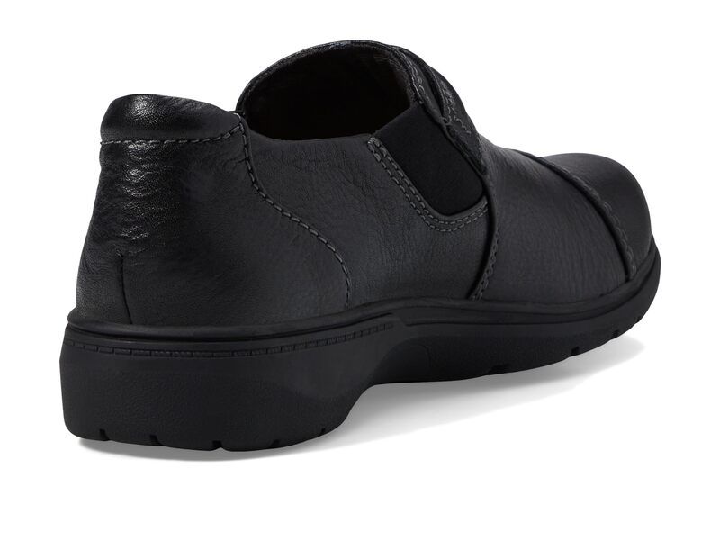 クラークス レディース シューズ サンダル Clarks Carleigh Pearl Black Leather ブラック クラークス レディース シューズ サンダル Clarks Carleigh Pearl Black Leather ブラック