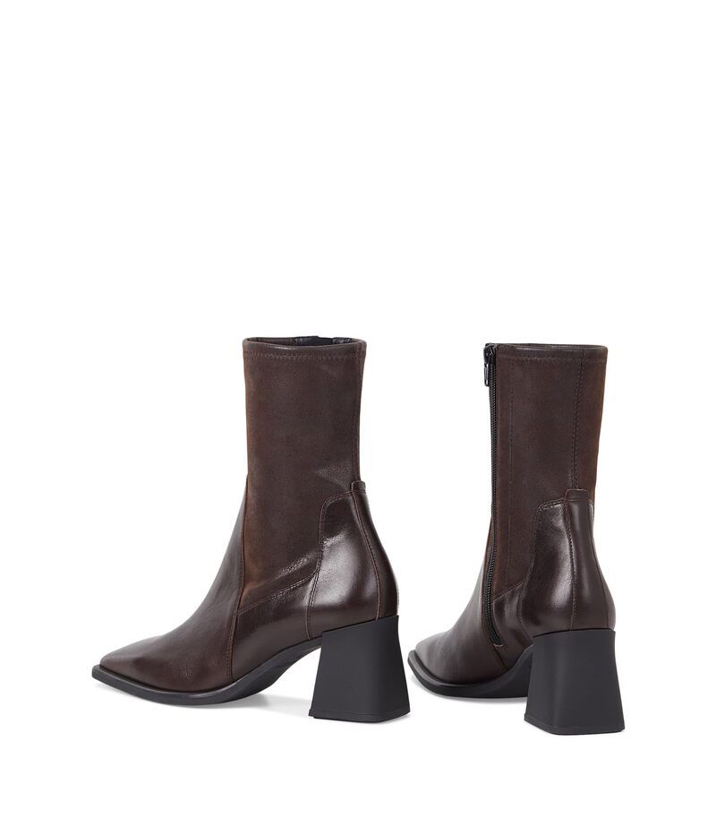 ヴァガボンド レディース シューズ ブーツ・レインブーツ レザー Vagabond Shoemakers Hedda Leather Short Stretch Bootie Chocolate チョコレート ヴァガボンド レディース シューズ ブーツ・レインブーツ レザー Vagabond Shoemakers Hedda Leather Short Stretch Bootie Chocolate チョコレート