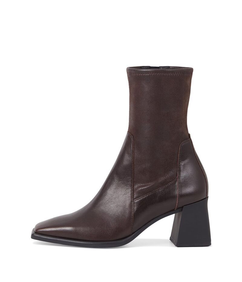 ヴァガボンド レディース シューズ ブーツ・レインブーツ レザー Vagabond Shoemakers Hedda Leather Short Stretch Bootie Chocolate チョコレート ヴァガボンド レディース シューズ ブーツ・レインブーツ レザー Vagabond Shoemakers Hedda Leather Short Stretch Bootie Chocolate チョコレート