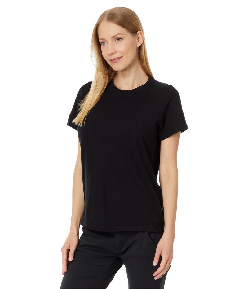 スマートウール レディース トップス シャツ Smartwool Perfect Crew Short Sleeve Tee Black ブラック 14,585円