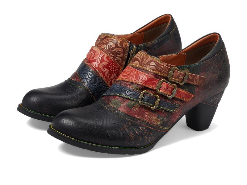 スプリングステップ レディース シューズ ブーツ・レインブーツ グラフィック LArtiste by Spring Step Graphic Black Multi ブラック