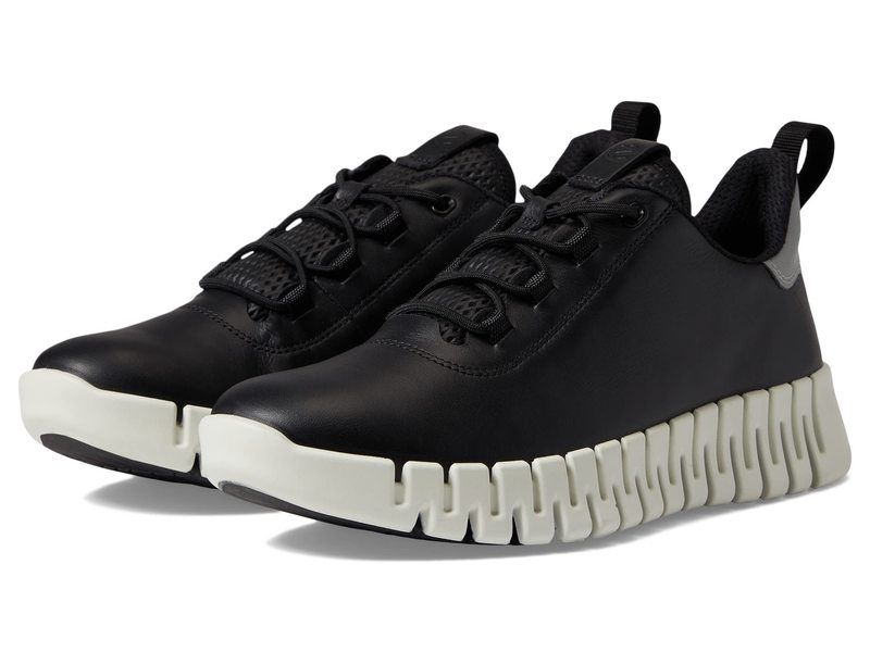 エコー レディース シューズ スニーカー ECCO Gruuv Sneaker BlackLight Gre ブラック