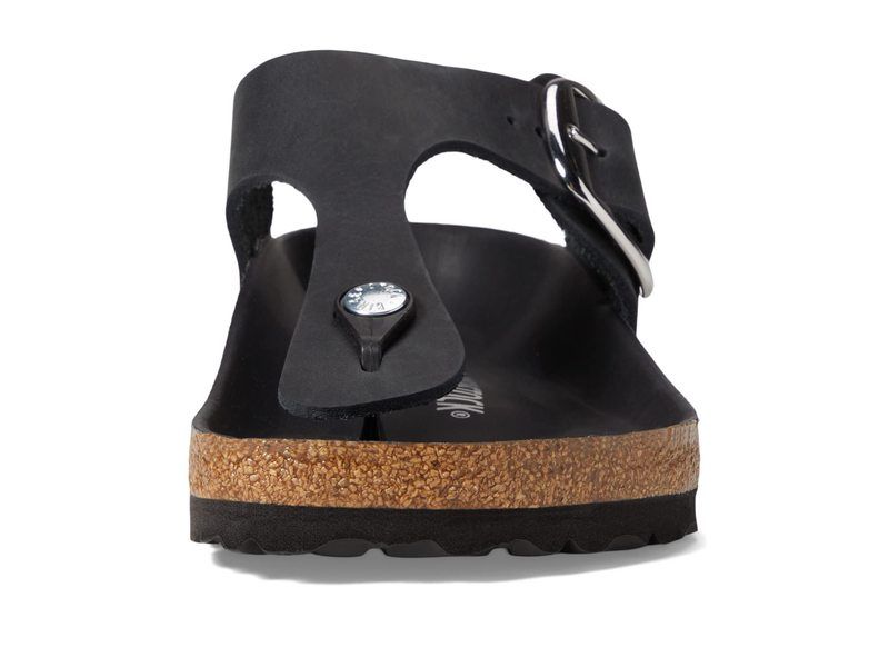 ビルケンシュトック レディース シューズ サンダル Birkenstock Gizeh Big Buckle Black ブラック