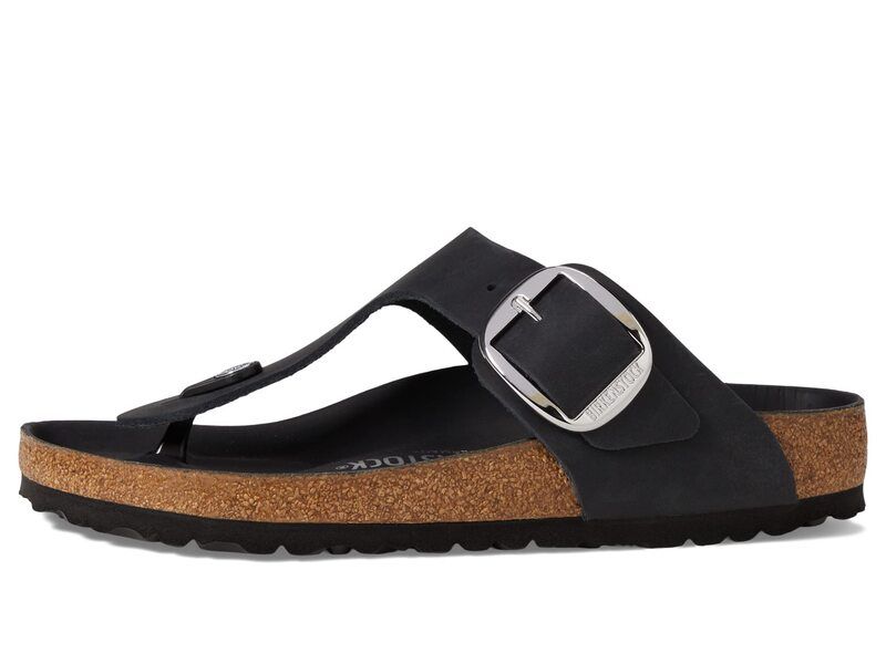 ビルケンシュトック レディース シューズ サンダル Birkenstock Gizeh Big Buckle Black ブラック