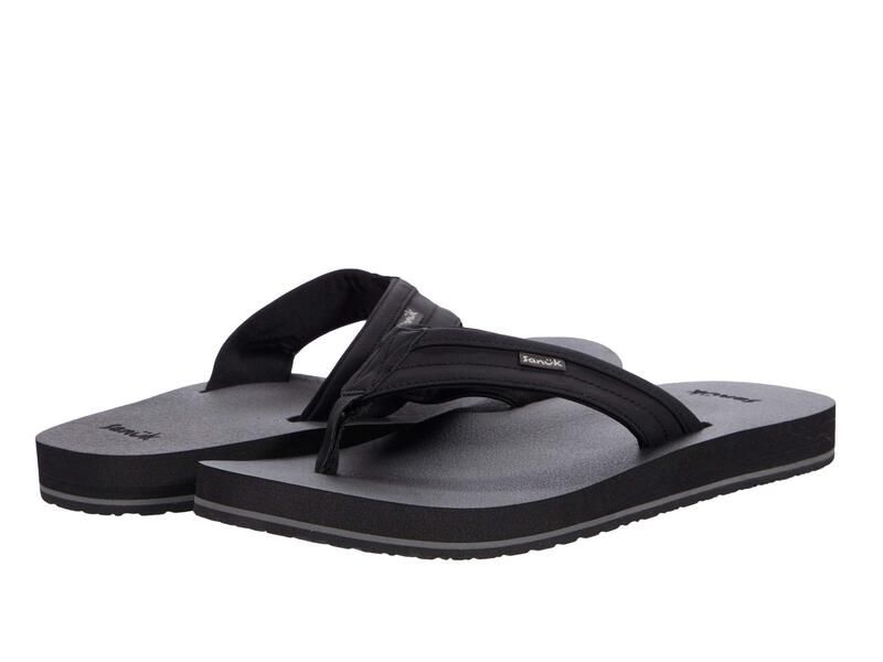 サヌーク メンズ シューズ サンダル Sanuk Ziggy Softop Black ブラック