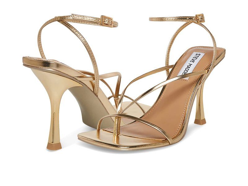 スティーブ マデン レディース シューズ ヒール サンダル Steve Madden Annie Heeled Sandal Champagne シャンパン
