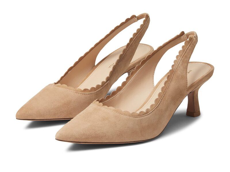 ペレモーダ レディース シューズ ヒール Pelle Moda Kelsa Latte Suede