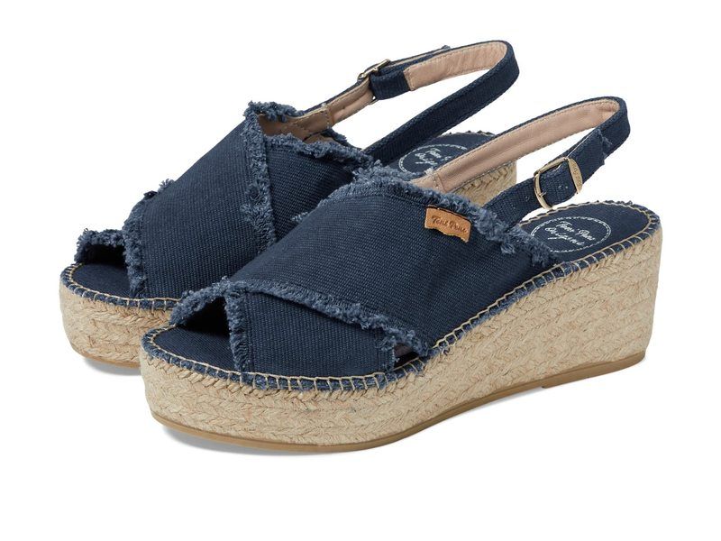 トニーポンズ レディース シューズ ヒール Toni Pons Iliana Navy Vintage ネイビー