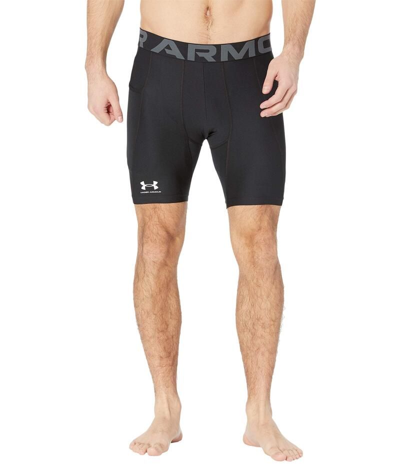 アンダーアーマー メンズ ボトムス ハーフパンツ・ショーツ ショートパンツ Under Armour Heatgear Armour Shorts BlackPitch Gra ブラック