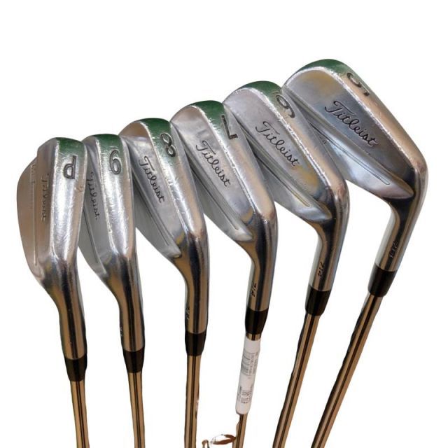 【中古】 タイトリスト Titleist MB 714 6S アイアンセット IR Dynamic Gold (フレックスS) メンズ 男性用 右利き 右用 Cランク ゴルフクラブ